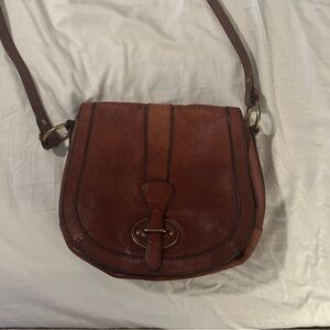 Fossil Brown leather purse